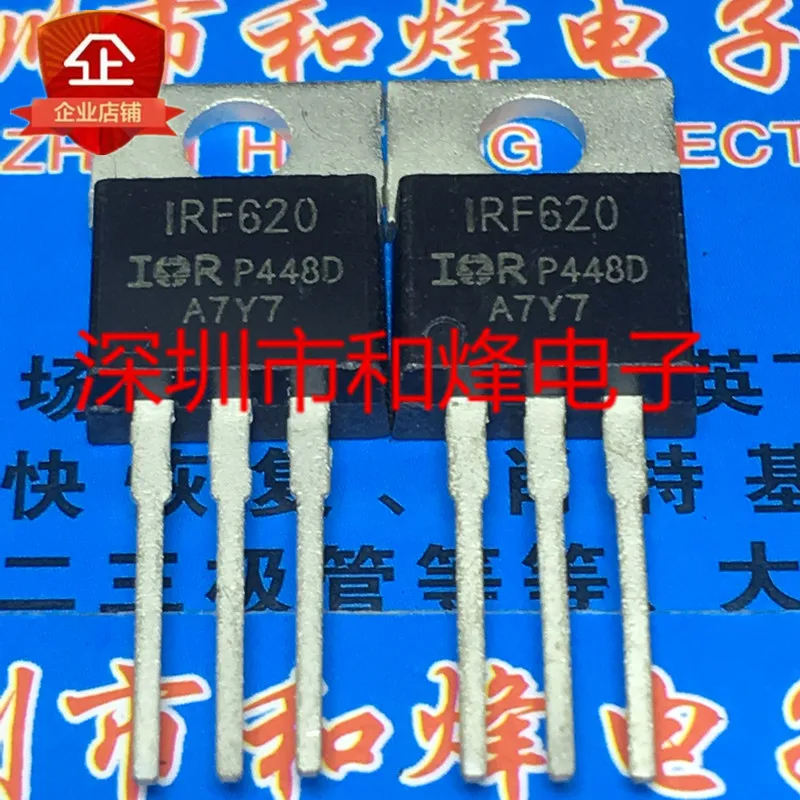 

5 шт./лот IRF620 от 1/2 до-220 20V 6A
