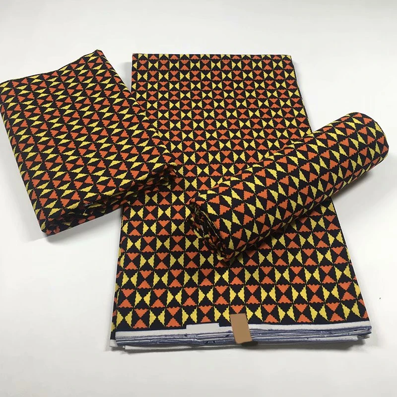 2021 New Hot Sale African Wax Fabric Cotton Material Nigerian Ankara Block Prints Batik Dutch High Quality Sewing Cloth VL-40