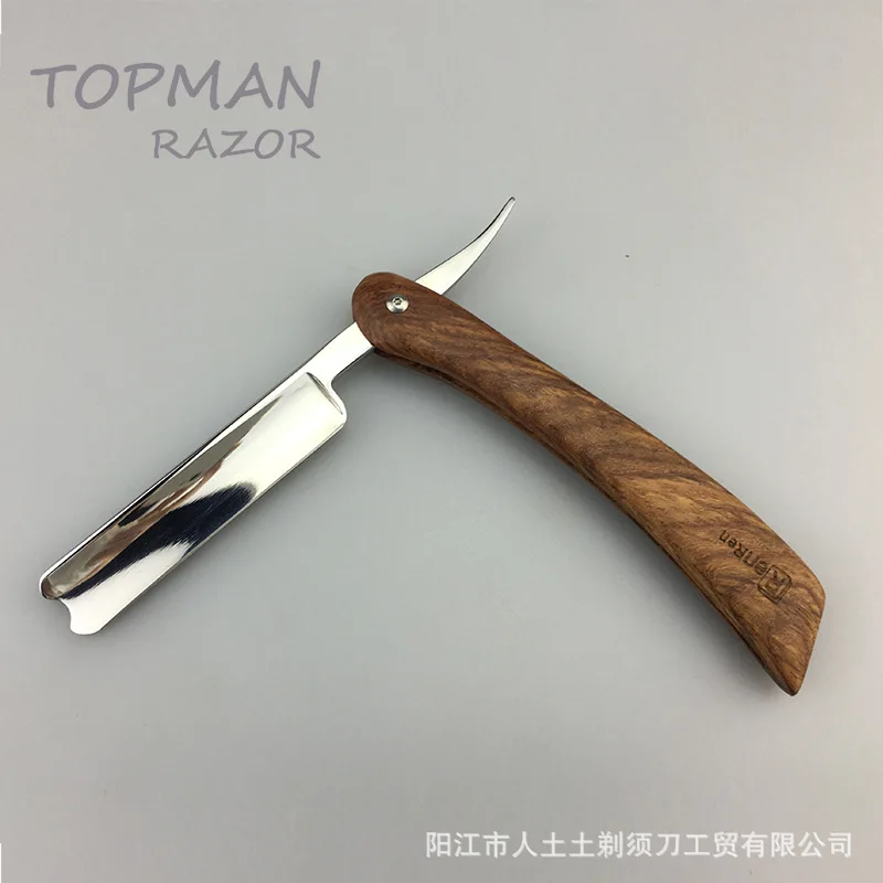 Hair Razor And Blades Holder Rosewood Razor Manual Razor Vintage Razor high grade Razor Shaving Knife 4