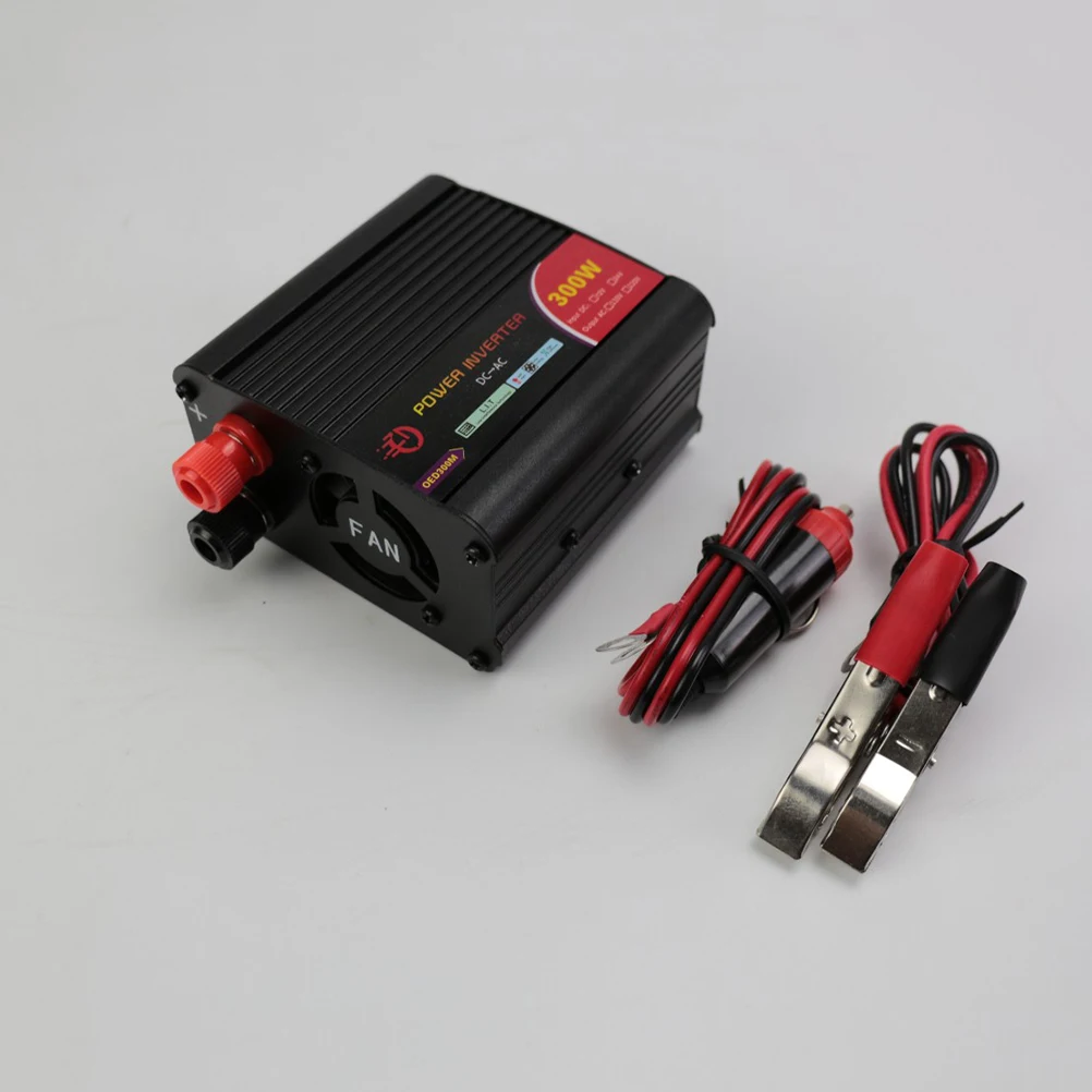 300 W/800 W/1500 W фары для автомобилей Мощность инвертор с зажимами 12V постоянного тока до 110V преобразователь Мощность Напряжение трансформатор автомобильный инвертор