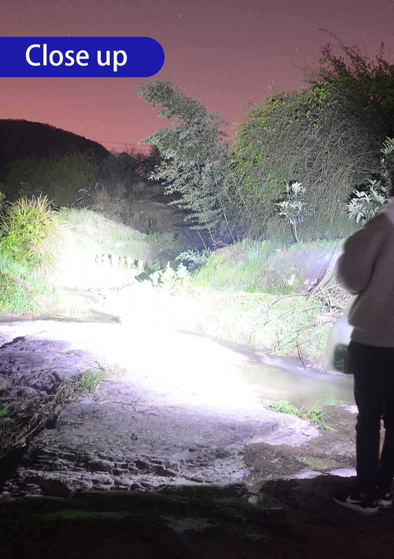 Shop Generic Super Powerful Flashlight 100000Lumen Rechargeable Mini