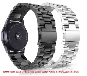 

50pcs.20mm stainless steel watch band.Watch Active 2 40mm Active2 44mm metal strap
