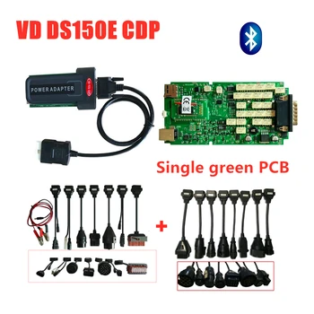 

16pcs car/truck cables+Best VDIJK Autocoms pro scanner NEC single board with bluetooth 2016R0 keygen OBD2 diagnostic scan tools