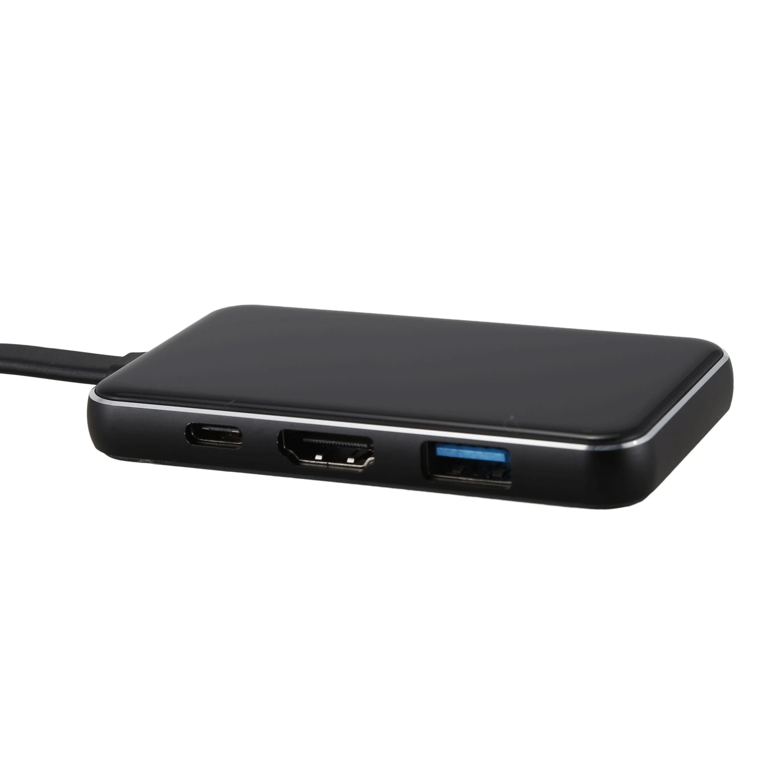5 в 1 стекло зеркало тип-c концентратор USB C адаптер с Hdmi, PD зарядный порт, 3 USB 3,0 порта, совместимый для Macbook Pro