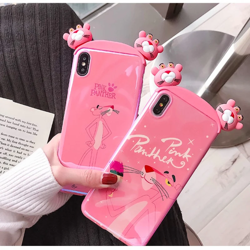 

Cute Cartoon Lovely Silicone Phone Case Cover For iPhone X XR 6 6s plus Cute Protective Phone case For iPhone Xs Max 7 8 plus