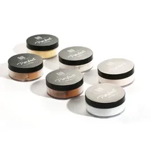 Рассыпчатая пудра, полупрозрачная установка, пудра, Длительное Действие, водостойкая, контроль масла, покрытие, тонкие линии, макияж лица, минеральная косметика