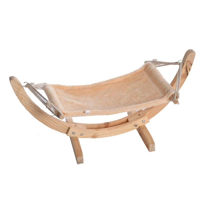 Гамак DIY кровать собака дом деревянная рама ленивый коврик Удобная подушка Lounge QP2