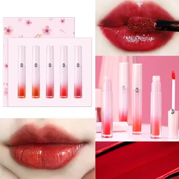 

Moisturizing Non-stick Cup Waterproof Colorfast Lip Gloss Liquid Lipstick Lip Gloss New Arrive Shimmer Lip Glaze