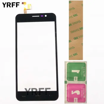 

Touch Screen Glass For Homtom ht16 Touch Screen Digitizer Panel Mobile Phone Lens Sensor Replacement Wipes 3M Glue