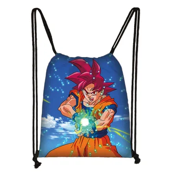 

Dragon Ball Z DBZ Cartoon Drawstring Bag Backpack Daily Casual Boys Girls knapsack Drawstring Bags