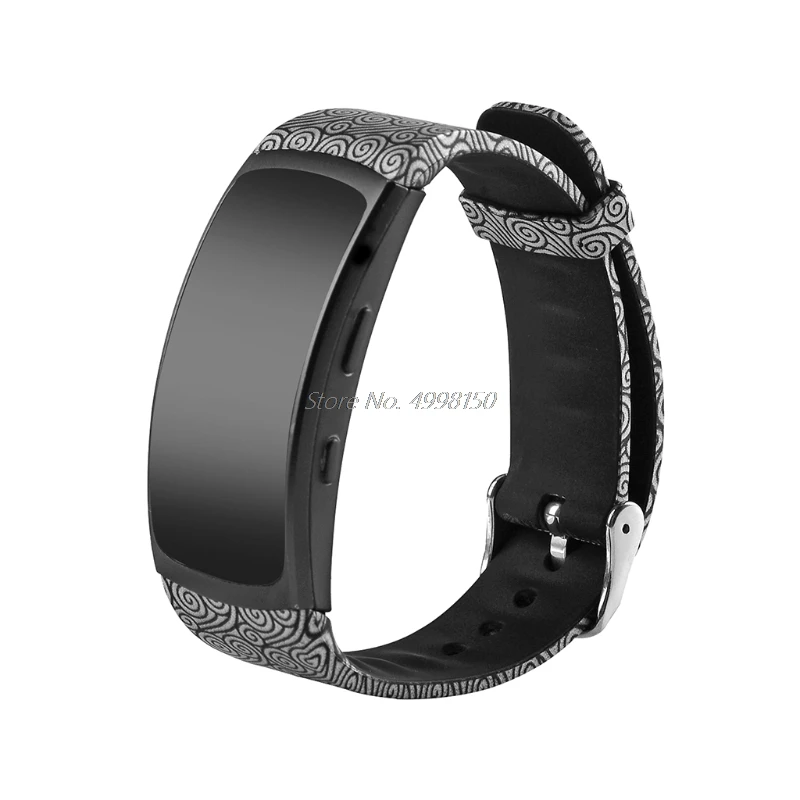 Модный спортивный силиконовый ремешок для наручных часов Samsung Gear Fit 2 SM-R360 Pro