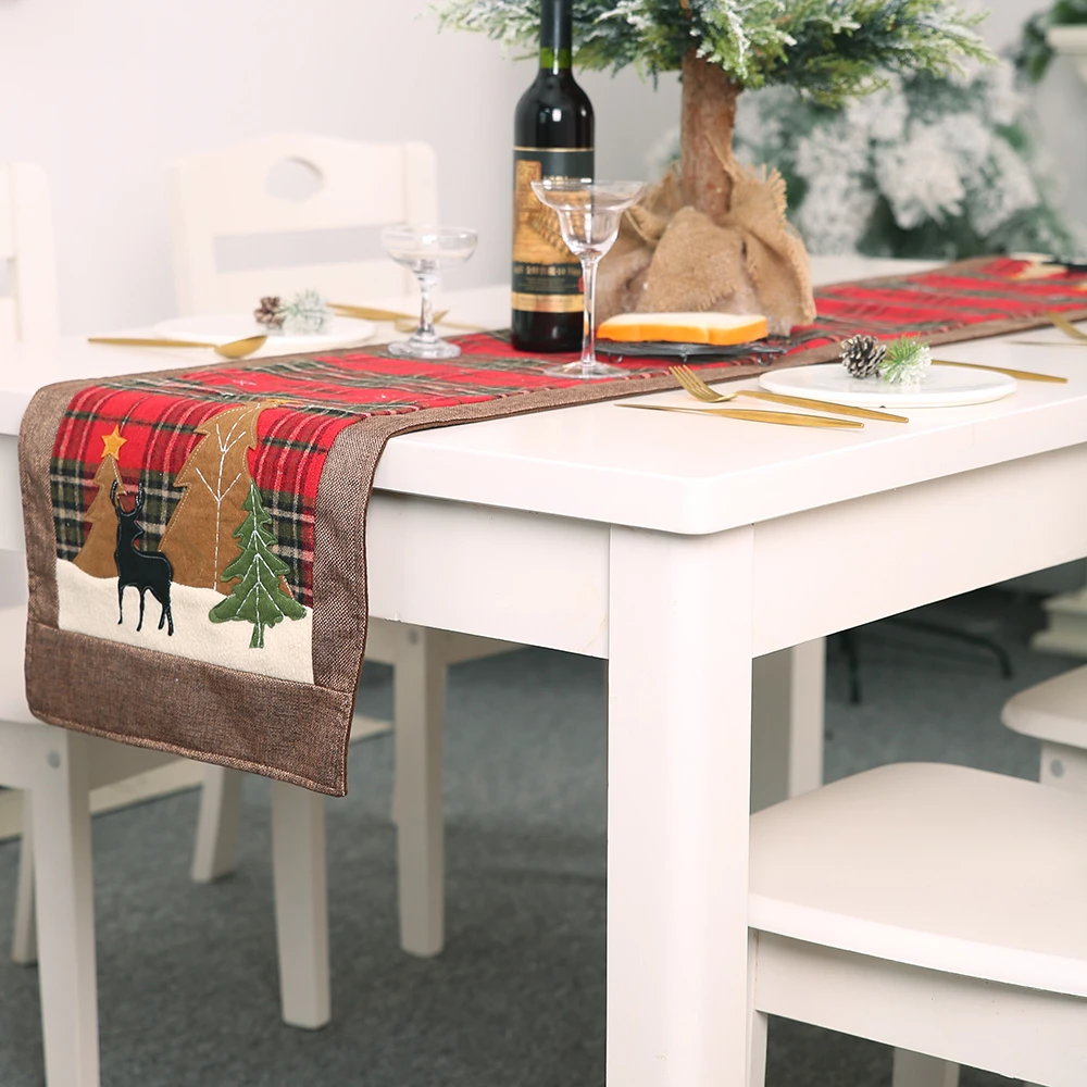 2020 New Year Eve Decoration Table Flag Decoration Christmas Decorations For Table Santa Hat Pocket