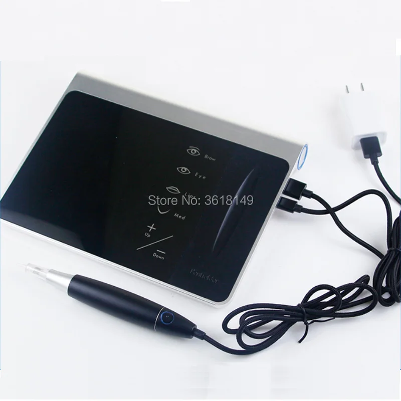 

Touch Screen Tattoo Machine with US/EU Plug for Semi-permanent Eyebrow Lip Eyeliner Makeup Pen Machine with Cartridge Needle