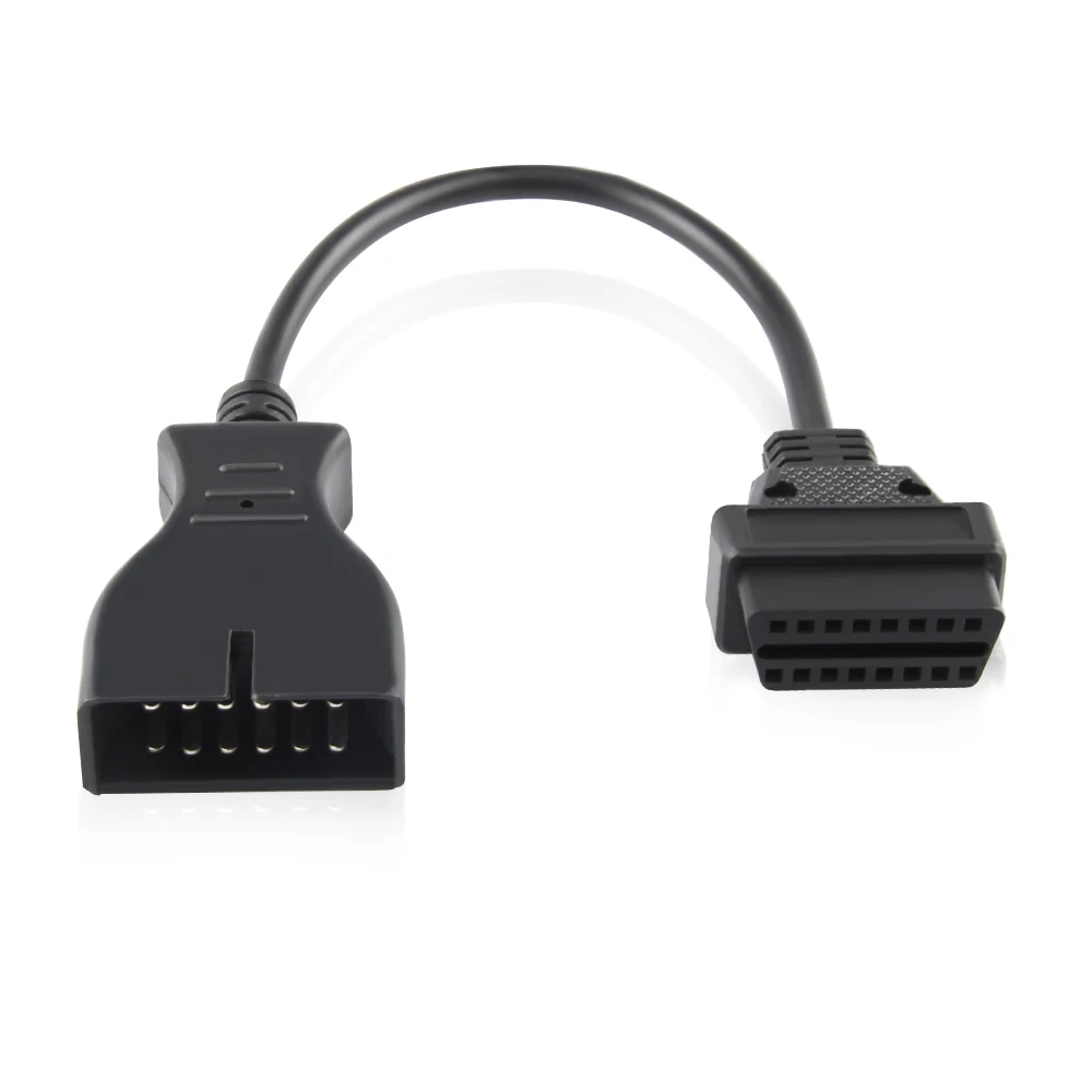 Горячая Распродажа 2019 новейший OBD 2 OBD2 разъем для GM 12 Pin адаптер для 16Pin диагностический кабель GM 12Pin для автомобилей GM Бесплатная доставка