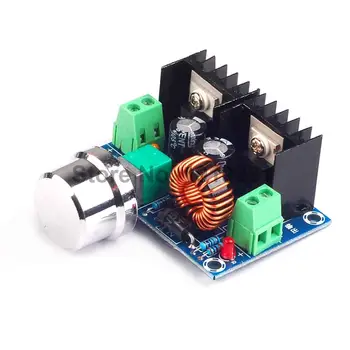 

XH-M401 DC-DC Step Down Buck Converter Power Supply Module XL4016E1 PWM Adjustable 4-40V To 1.25-36V Step Down Board 8A 200W