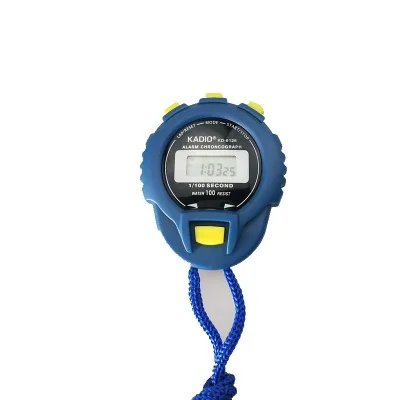 200pcs New Sports Stopwatch Professional Handheld Digital LCD Sports Stopwatch Chronograph Counter Timer with Strap hot search