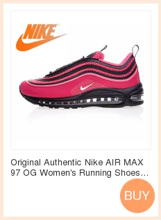 Оригинальные официальные Мужские дышащие кроссовки для бега Nike Air Max 97, спортивные кроссовки, мужские классические дышащие низкие классические кроссовки для тенниса