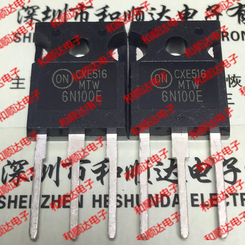 

10PCS MTW6N100E TO-247