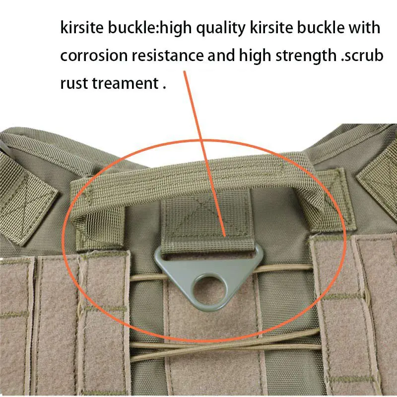 tactical dog harness