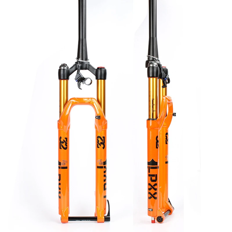 Stroke140mm Mountain Bike Fork 27.5 29er MTB Suspension Bicycle Plug Air Resillience Performance Over SR SUNTOUR EPIXON | Спорт и