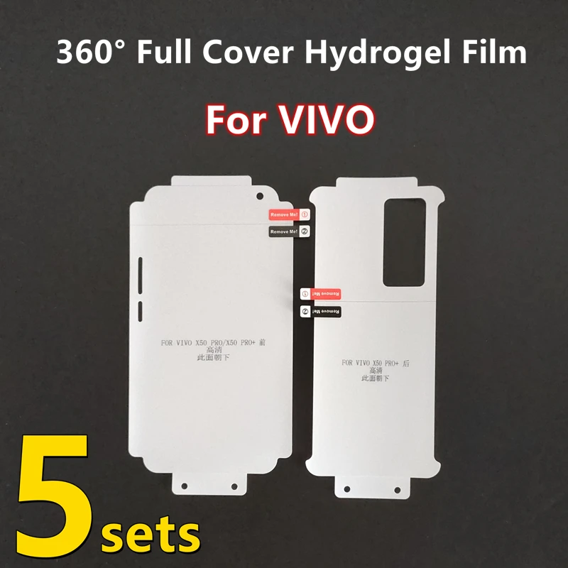 Гидрогелевая пленка на весь экран для VIVO X50 Pro Plus/NEX3/NEX3S защитная экрана X60