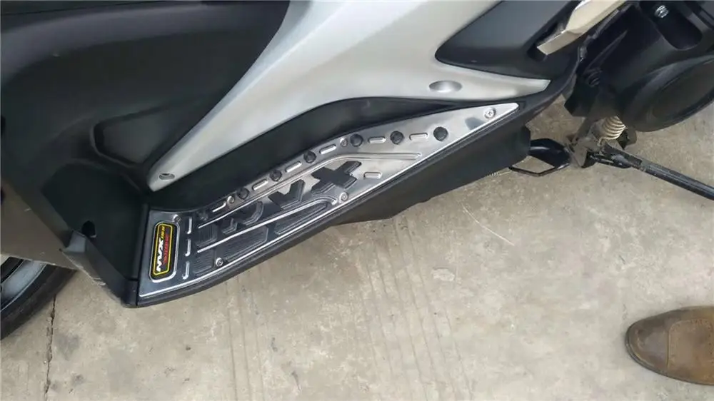 Модифицированная мотоциклетная подставка для ног, коврик для ног для Yamaha NVX155 150 125 Aerox155 L155 150 аксессуары