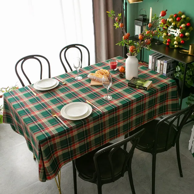 Christmas Tablecloth Retro Style