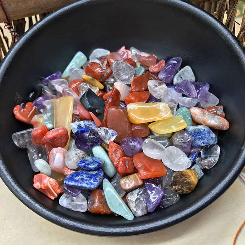 Quartz Purple Fish Tank Stone Natural Crystal Random 100g/1Bag Minerals Decor Colorful Gravel Healing Home Stone Collectibles