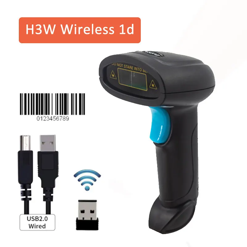 Holyhah A30d Wireless Wired 2d Barcode Scanner And A3d 1d Qr Bar Code  Reader For Inventory Pos Terminal - Scanners - AliExpress