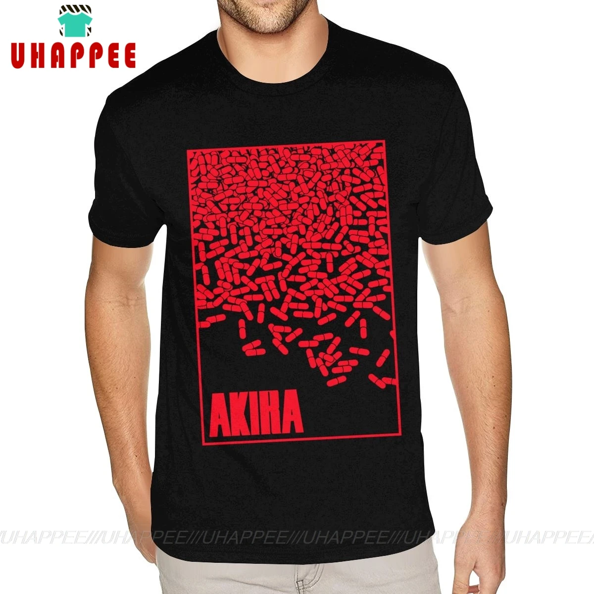 Cool Shirt Designs Akira Pills Tee Shirt Men's Custom Made Short Sleeve  Pure Cotton Black O neck Tshirt|T-Shirts| - AliExpress
