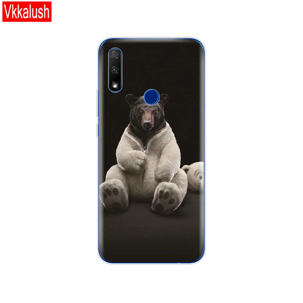 Для Honor 9X Global чехол Honor 9X Premium чехол Силиконовый ТПУ мягкий чехол для телефона для huawei Honor 9X Premium STK-LX1 бампер - Цвет: 80287