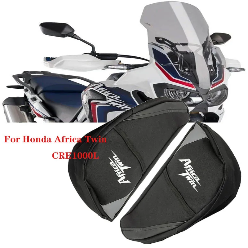 

Motorcycle Frame Crash Bar Bags For Honda CRF1100L Africa Twin CRF1000L Adventure Sports Tool Placement waterproof bag