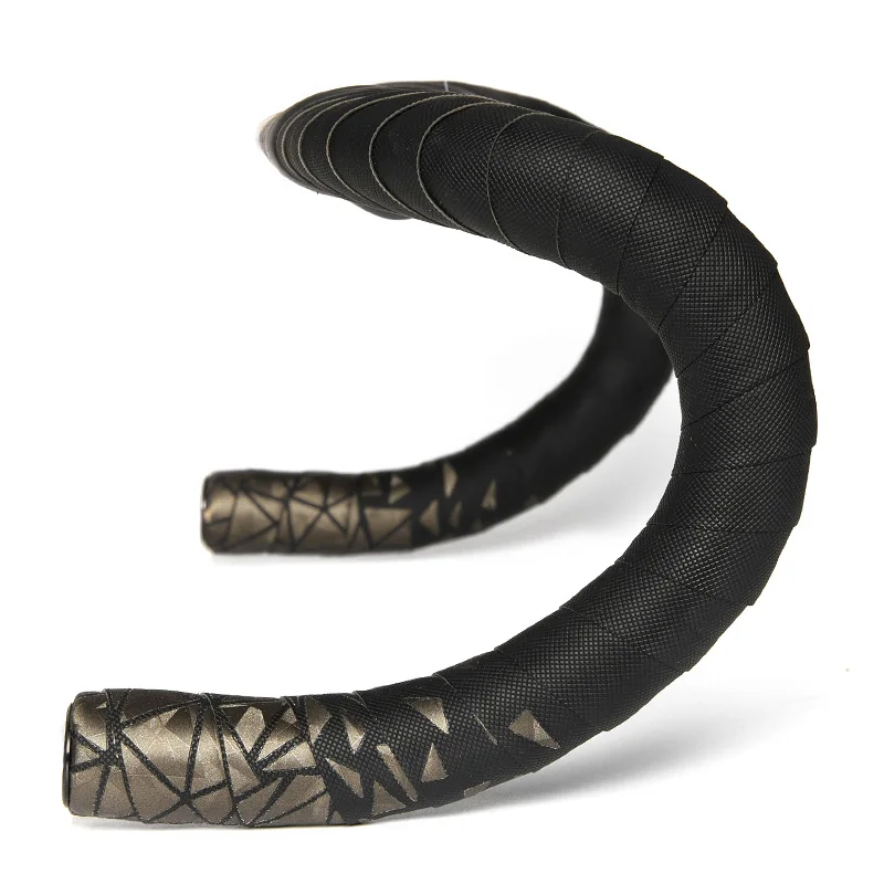 Road Bike Bike handlebar tape Bicycle grips Handlebar Tape Metal Series Grip Cycling Accessories Fixie Gear Strap PU EVA Wrap Perforated Liteskin