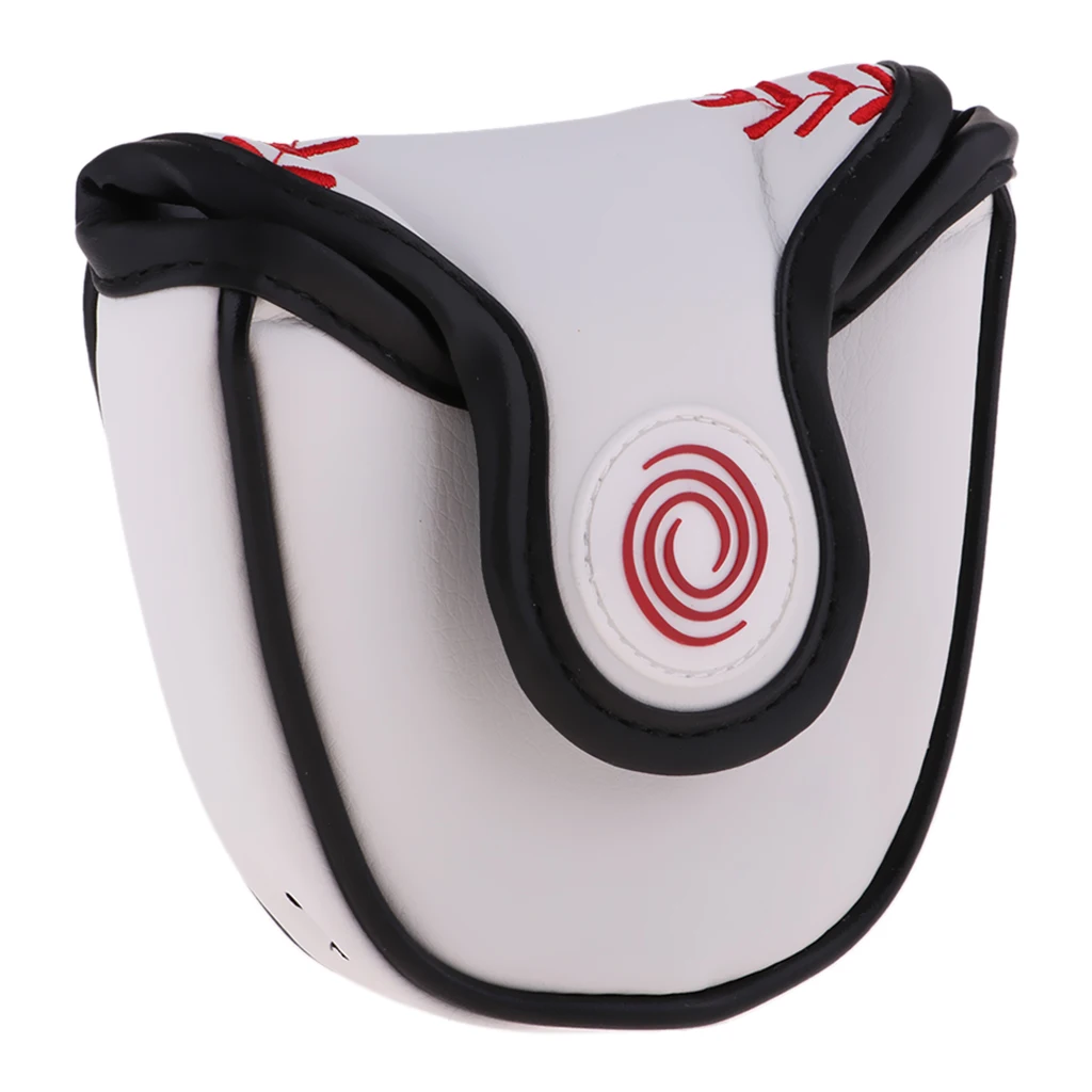 Golf Mallet Putter Headcover Center Shaft Putter Protective Cover Golf Grip Repair Kits Bracelets Bags Equipment