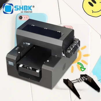 

shbk Multifunct UV Printers Cylinder Bottle Printer A3 Flatbed Printing Machine For Phone Case Photo Colour Machin For Printing