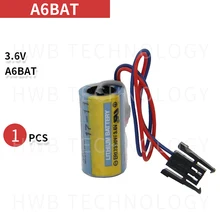 1 шт. в упаковке ER17330V 3,6 V PLC батарейки для сервомотор Mitsubishi A6BAT аккумуляторная батарея