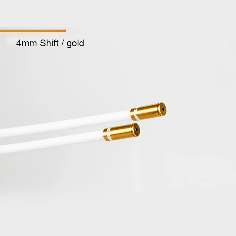 4mm-Gold GUB 2 шт. алюминиевый велосипедные бутылки переключения Трос стояночного тормоза Кепки s 4 мм 5 мм MTB дорожный велосипед кабель трубки кончик Кепки для Велосипедный, переключения велосипедный тормоз - Цвет: 4mm-Gold