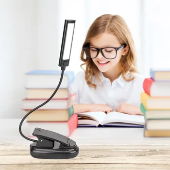 

LED flashlight plastic case COB work LED light for book reading table lamp