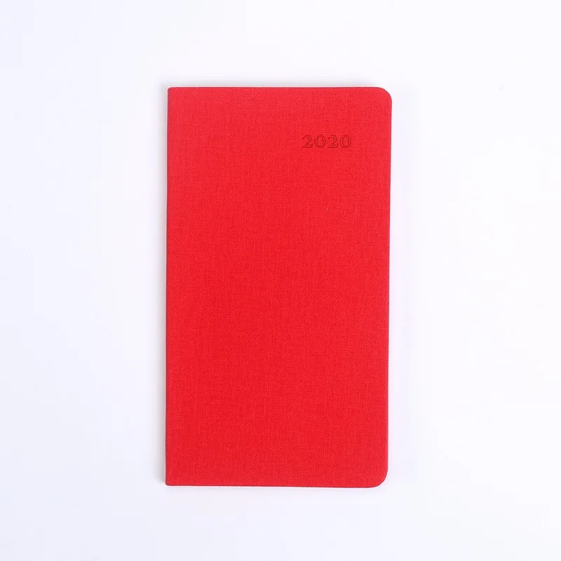 Ежедневник еженедельник ежедневник дневник Filofax Defter мин записная книжка блокнот аксессуары Органайзер маленькая сетка для школы - Цвет: red
