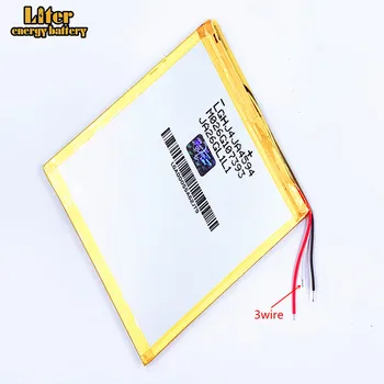 

3wire Tablet PC li-po battery 6000mAH,4593105 3.7V,X80H X80HD X80Plus X80Pro A80HD A80se P85HD P85A T20,VI40, A86 Dual Core P85