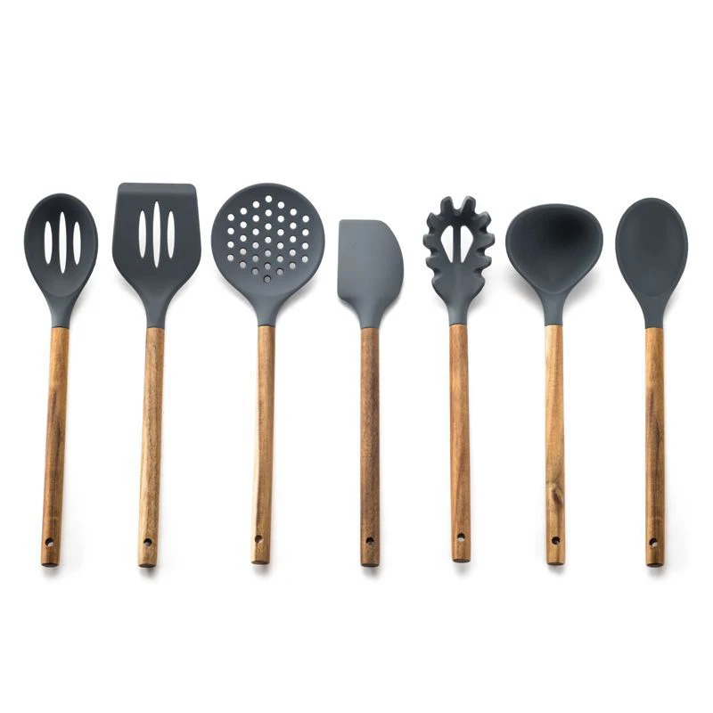 GLANYOMI-7Pcs-Set-Wood-Handle-Cooking-Tools-Set-Kitchen-Utensils-Turner-Soup-Spoon-Strainer-Scraper-Cookware