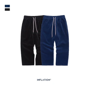 

INFLATION 2019 DESIGN Loose Fit Men Joggers Sweatpants Straight Style Joggers Sweatpants Street Wear Men Sweatpants 93331W