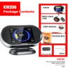 KONNWEI KW206 OBD2 Scanner Car Digital On-Board Computer LCD Display Fuel Consumption Water Temperature Gauge Speedometer HUD 6
