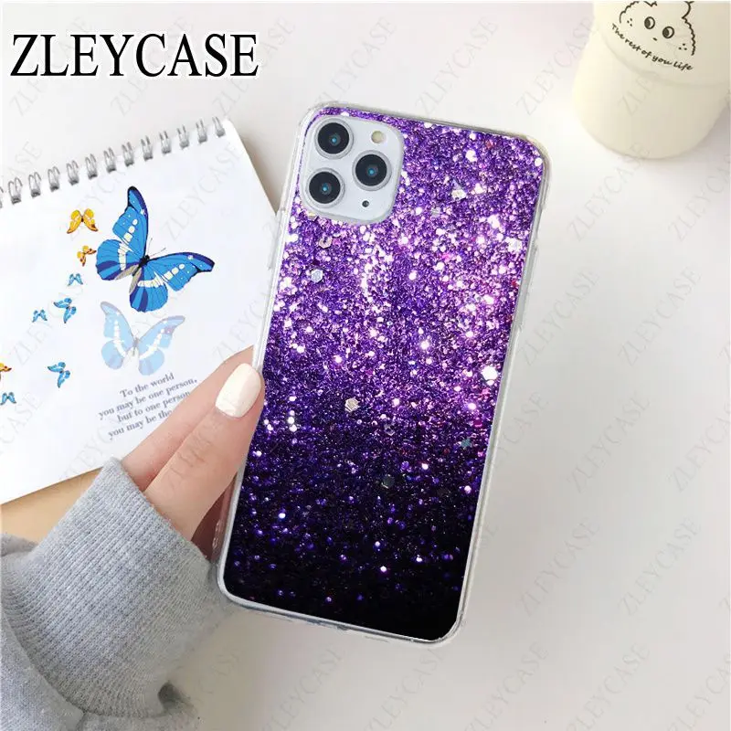 Glitter Iridescent Holographic Blue pink Color