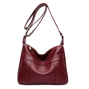 

Summer Style Soft Leather Luxury Handbags Women Bags Designer Woman Messenger Shoulder Crossbody Bags For Women Sac A Main C1418