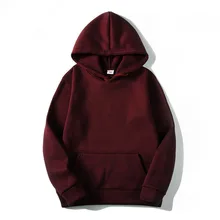 

PARISH Hoodies Sweatshirts Men Woman Fashion Solid color Red Black Gray Autumn Winter fleece Hip Hop Hoody Male Brand Casual Top