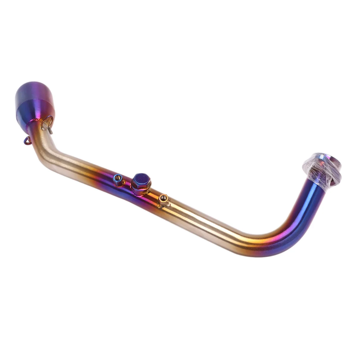 Motorcycle Exhaust Muffler Modified Stainless Steel Middle Tube Escape Moto Front Middle Connector Link Pipe For LIFAN LF-KPV150 - Image 6