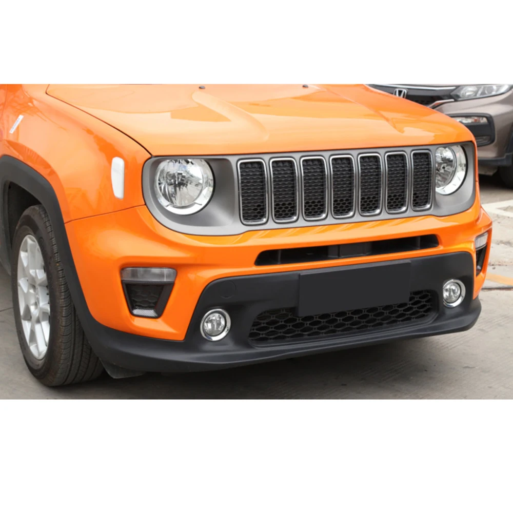 Передняя сторона бампера лампа отделка поворотник Крышка для Jeep Renegade части