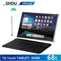 SHDU – tablette Pc de 10.1 pouces, Android, Quad core, Google Play, double carte SIM 3G, GPS, FM, Bluetooth, WiFi, nouvel arrivage, SH09 
