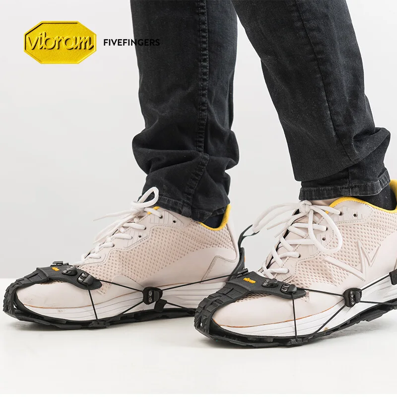 Водонепроницаемая Нескользящая Накладка для обуви Vibram черное уличное снежное